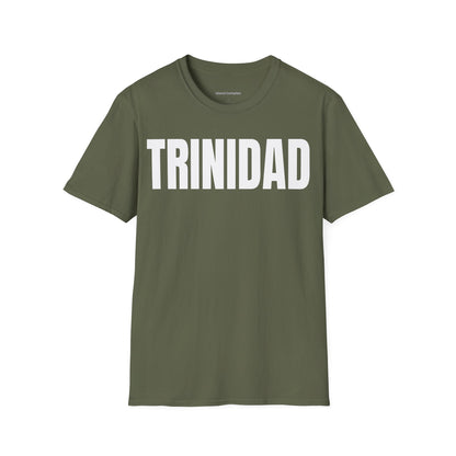 Trinidad WHITE TEXT Unisex T-Shirt