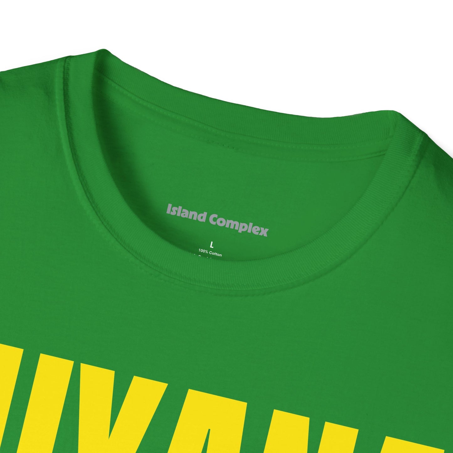 Guyana YELLOW TEXT Unisex T-Shirt