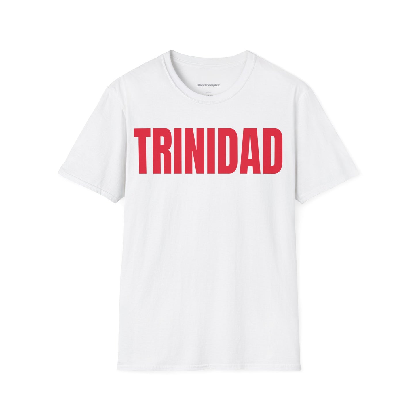 Trinidad Motto Series RED TEXT Unisex T-Shirt