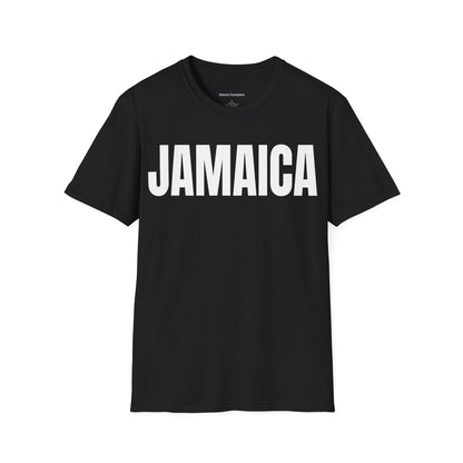 Jamaica Motto Series WHITE TEXT Unisex T-Shirt