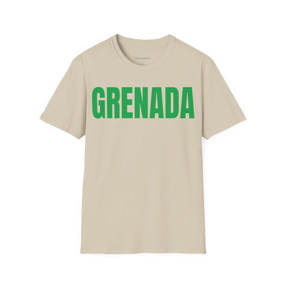 Grenada Motto Series GREEN TEXT Unisex T-Shirt