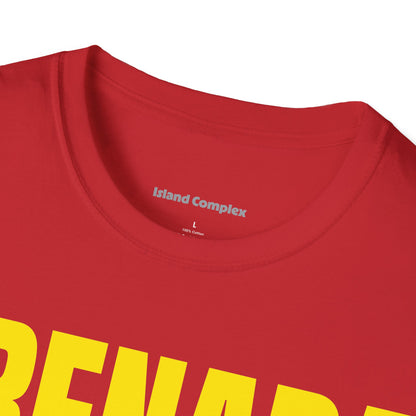 Grenada YELLOW TEXT Unisex T-Shirt