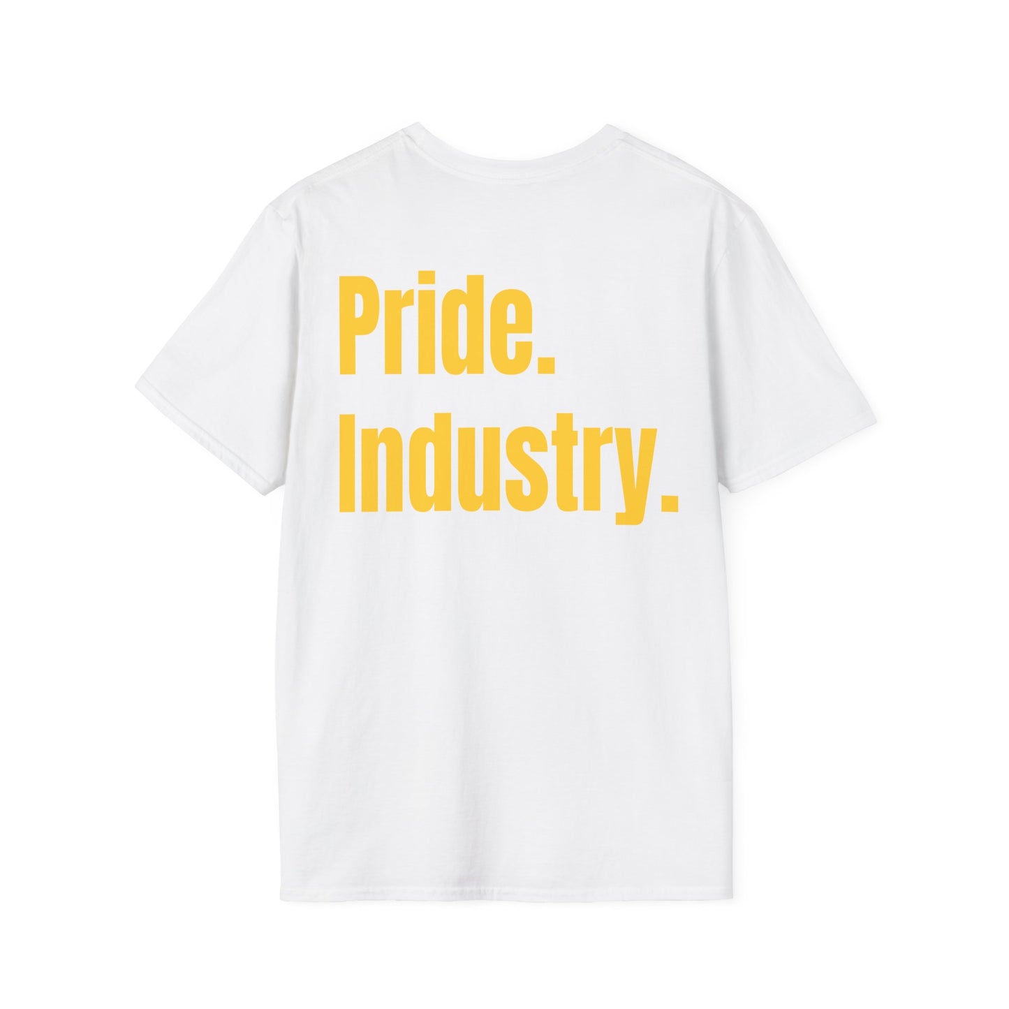 Barbados Motto Series YELLOW TEXT Unisex T-Shirt