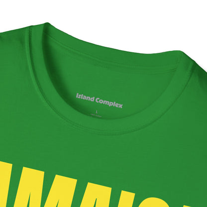 Jamaica YELLOW TEXT Unisex T-Shirt