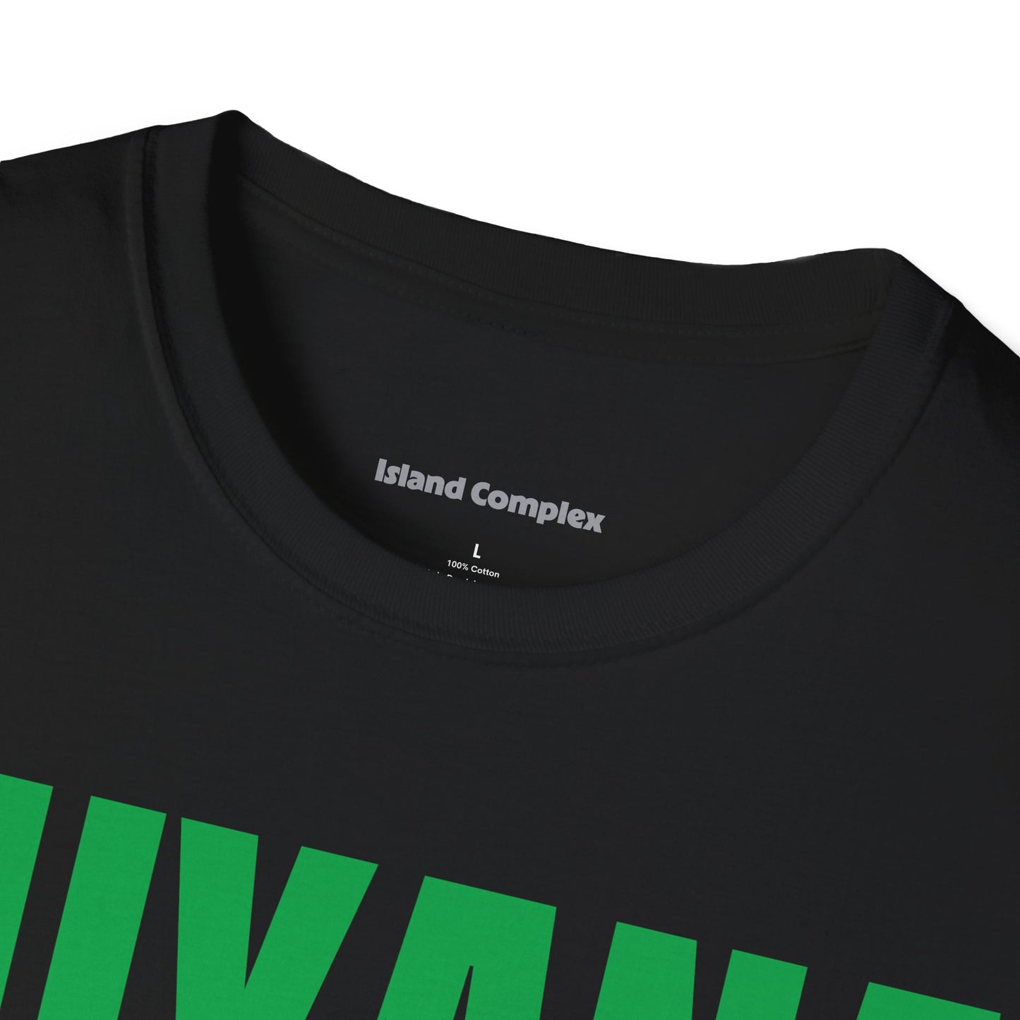 Guyana GREEN TEXT Unisex T-Shirt