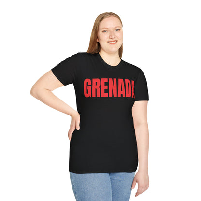 Grenada Motto Series RED TEXT Unisex T-Shirt