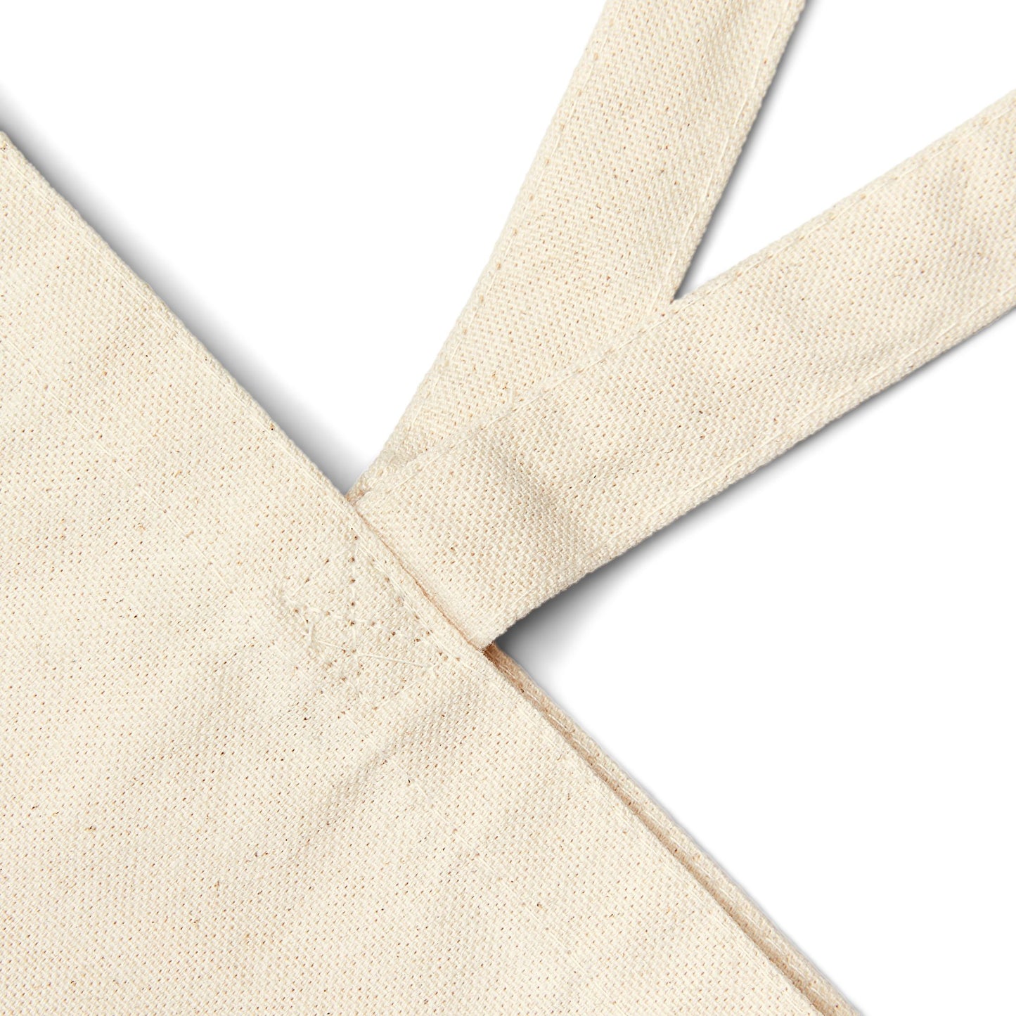 Island Complex Twisted logo Cotton Canvas Tote Bag