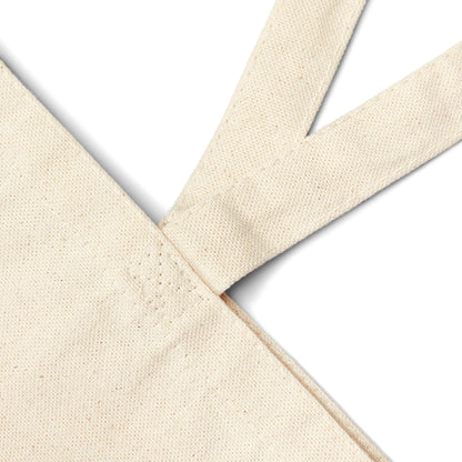 Island Complex Twisted logo Cotton Canvas Tote Bag