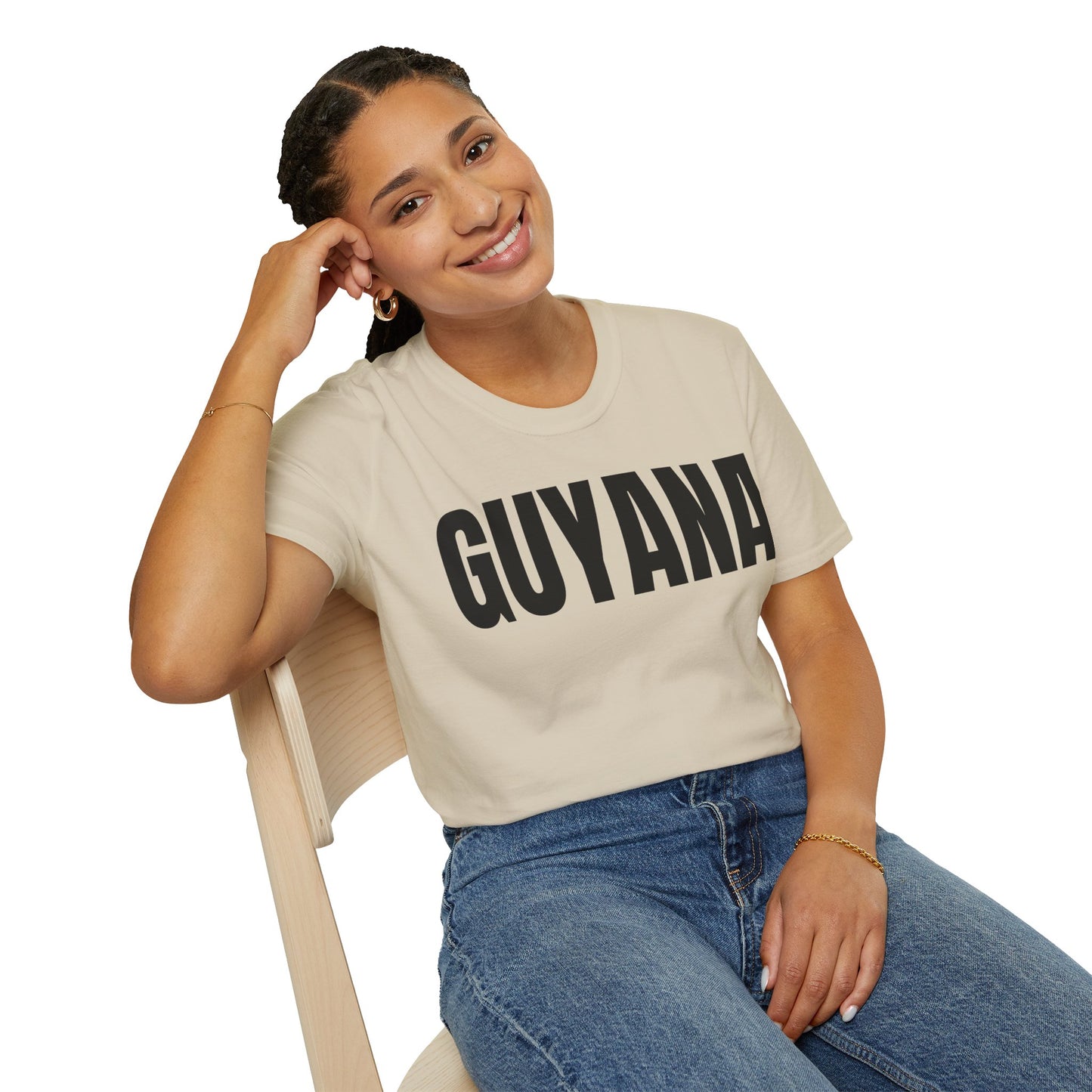 Guyana BLACK TEXT Unisex