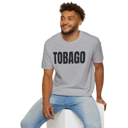 Tobago BLACK TEXT Unisex T-Shirt