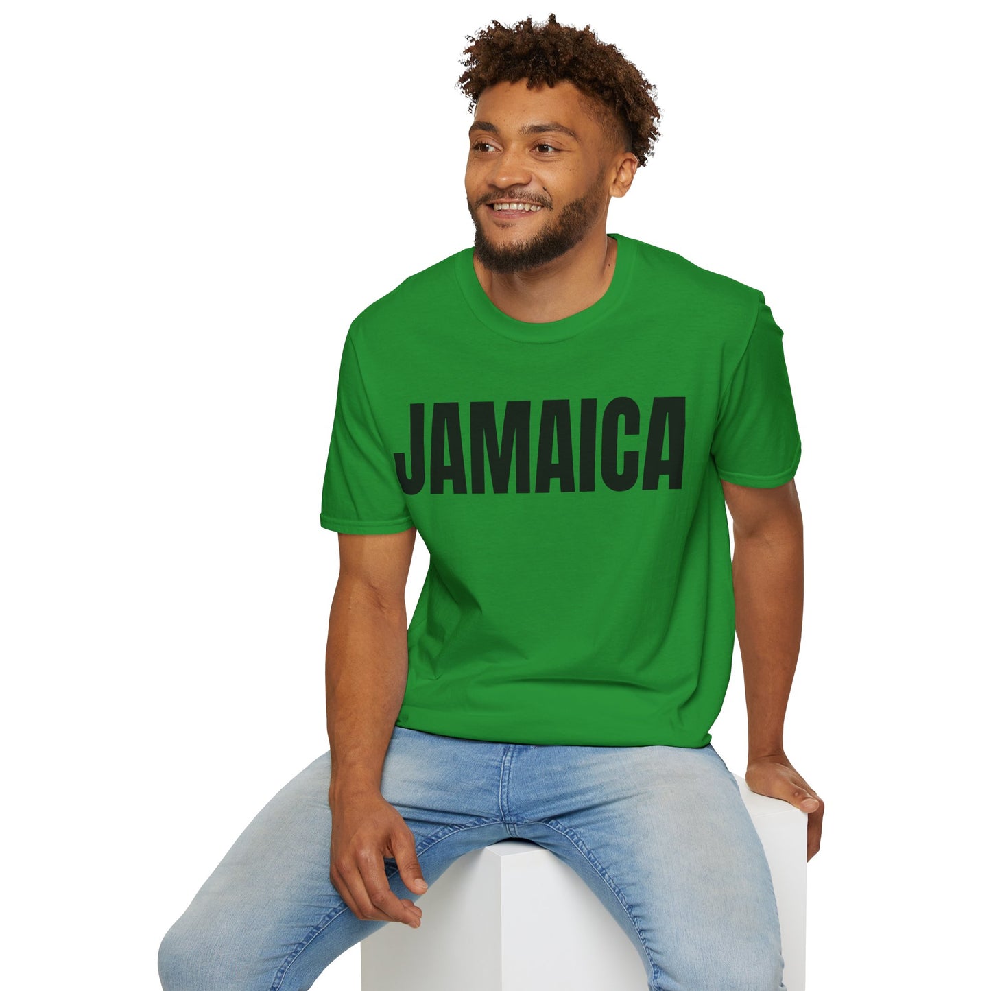 Jamaica BLACK TEXT Unisex T-Shirt