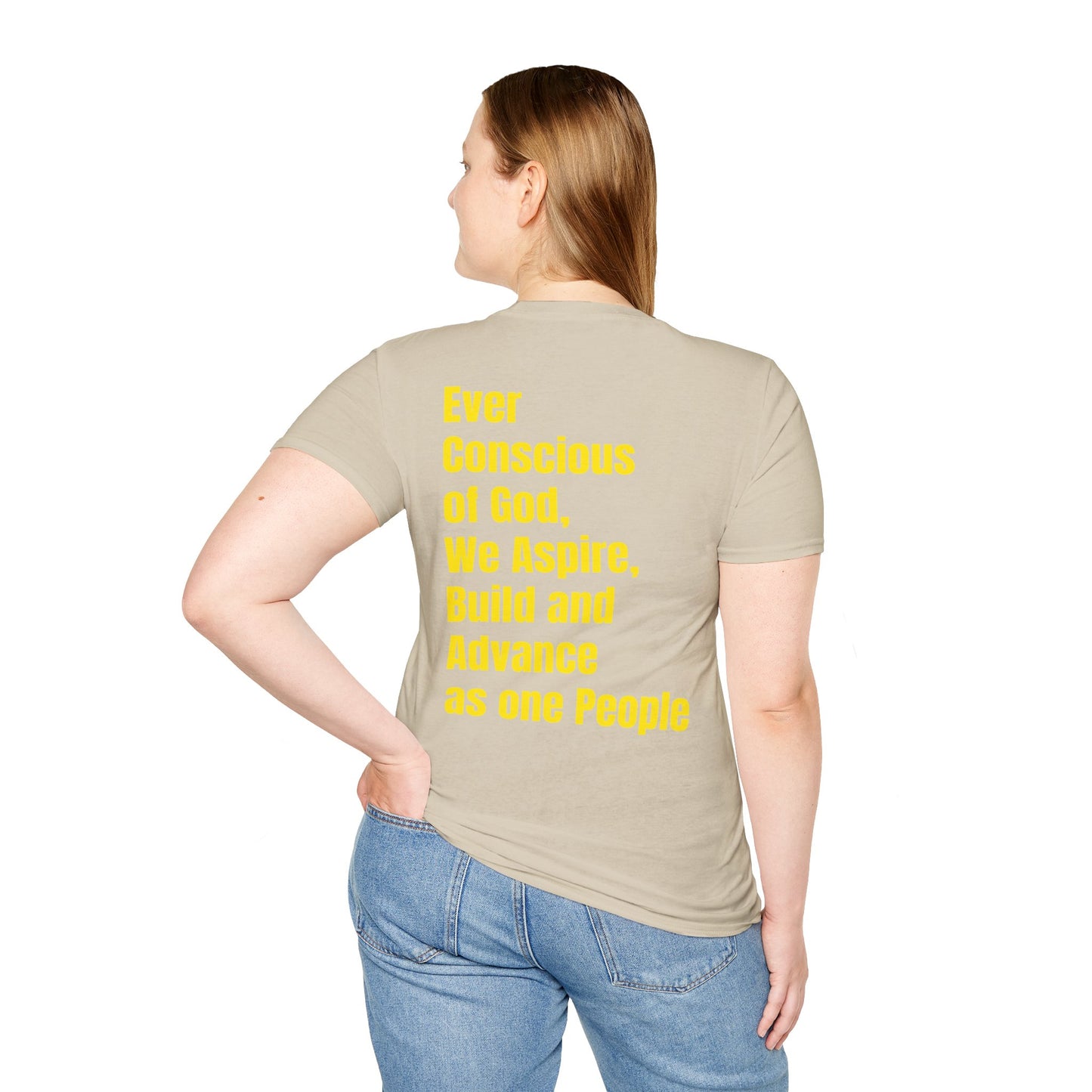 Grenada Motto Series YELLOW TEXT Unisex T-Shirt