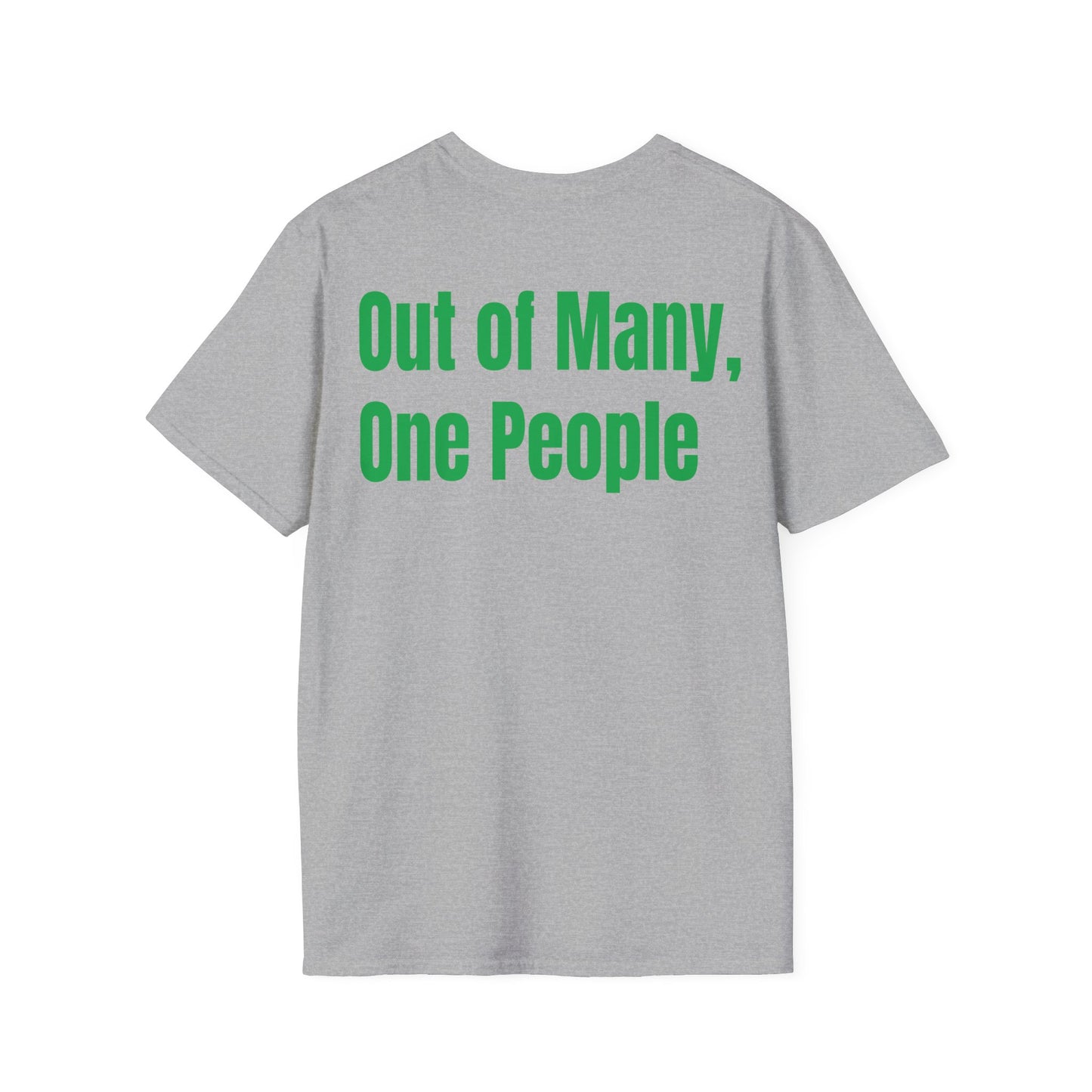 Jamaica Motto Series GREEN TEXT Unisex T-Shirt