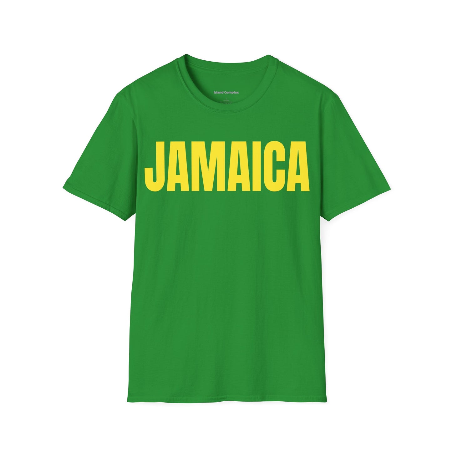 Jamaica YELLOW TEXT Unisex T-Shirt