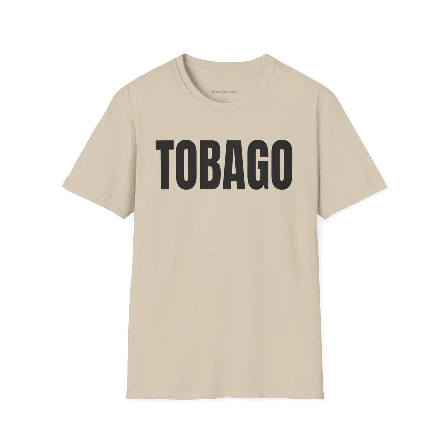 Tobago BLACK TEXT Unisex T-Shirt