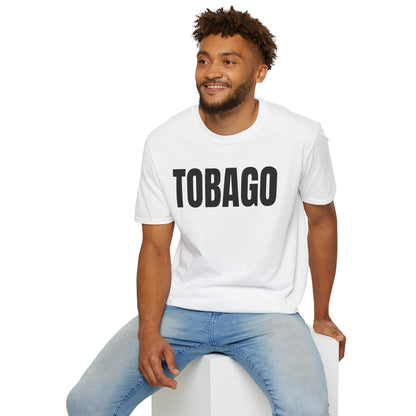 Tobago Motto Series BLACK TEXT Unisex T-Shirt