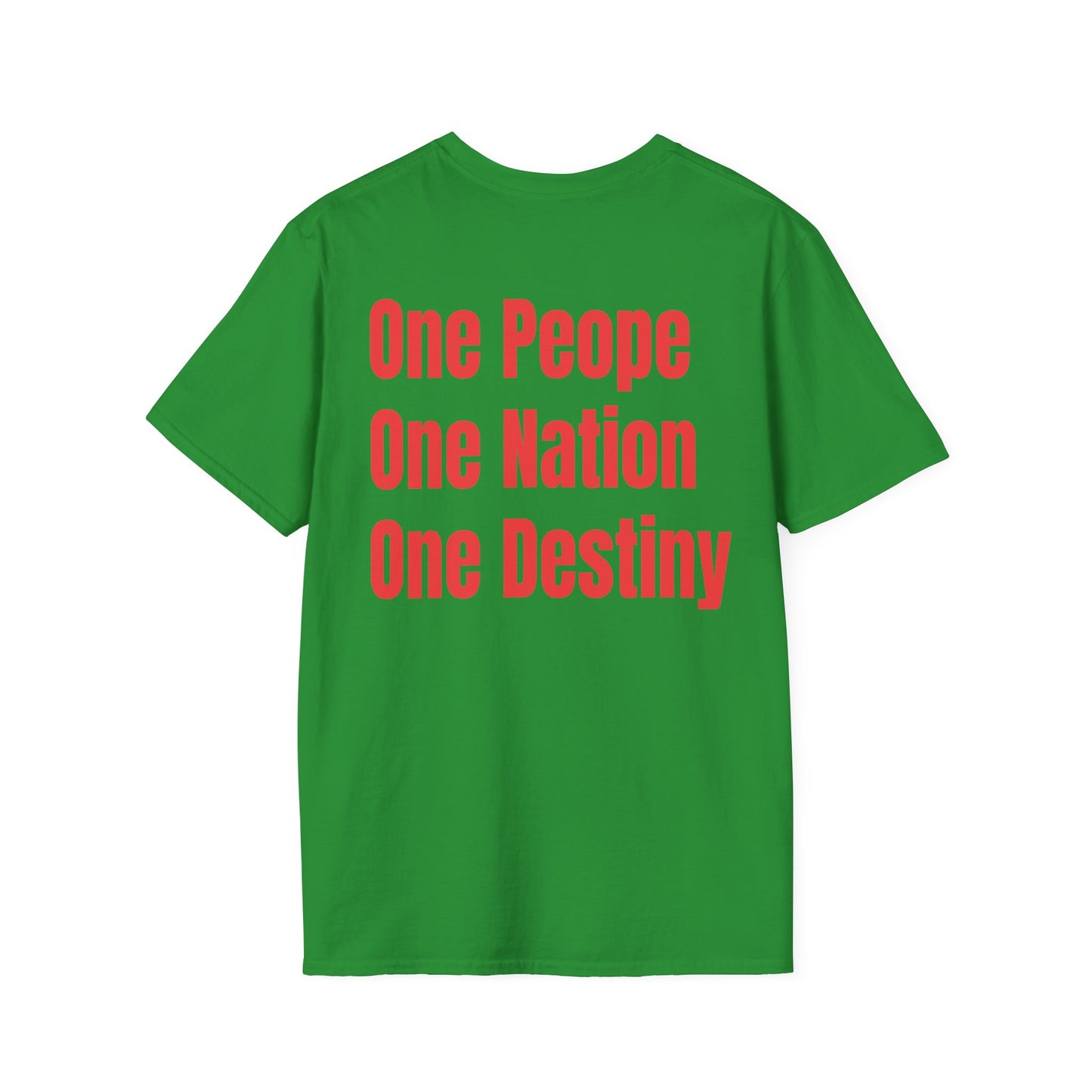 Guyana Motto Series RED TEXT Unisex T-Shirt