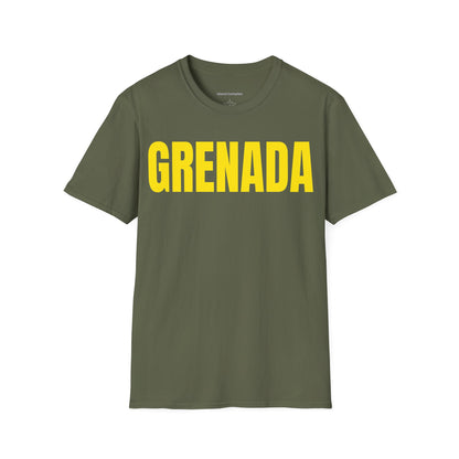 Grenada YELLOW TEXT Unisex T-Shirt