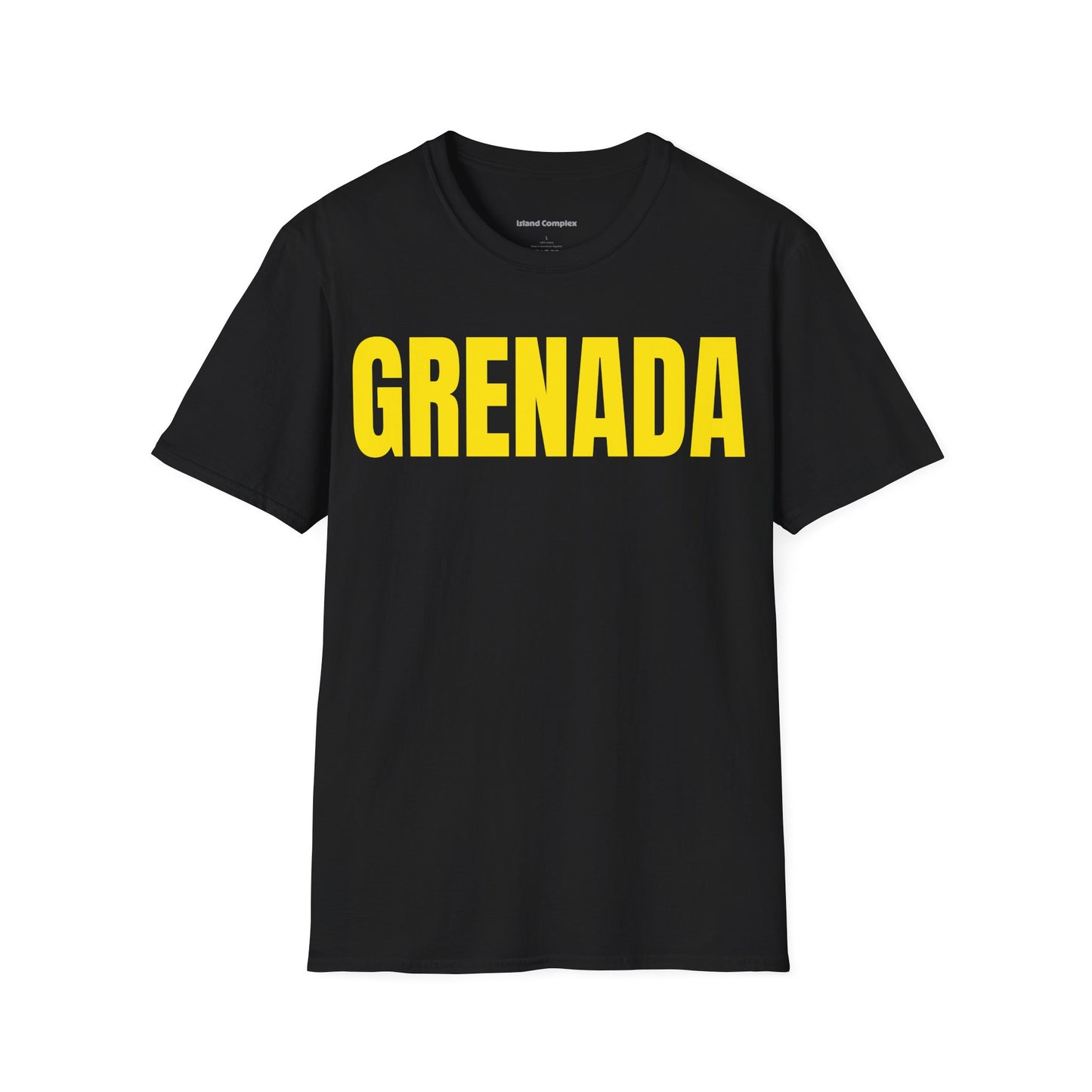 Grenada Motto Series YELLOW TEXT Unisex T-Shirt