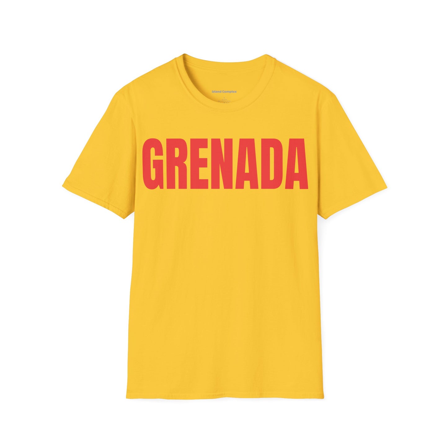 Grenada Motto Series RED TEXT Unisex T-Shirt