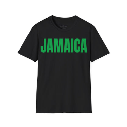 Jamaica Motto Series GREEN TEXT Unisex T-Shirt