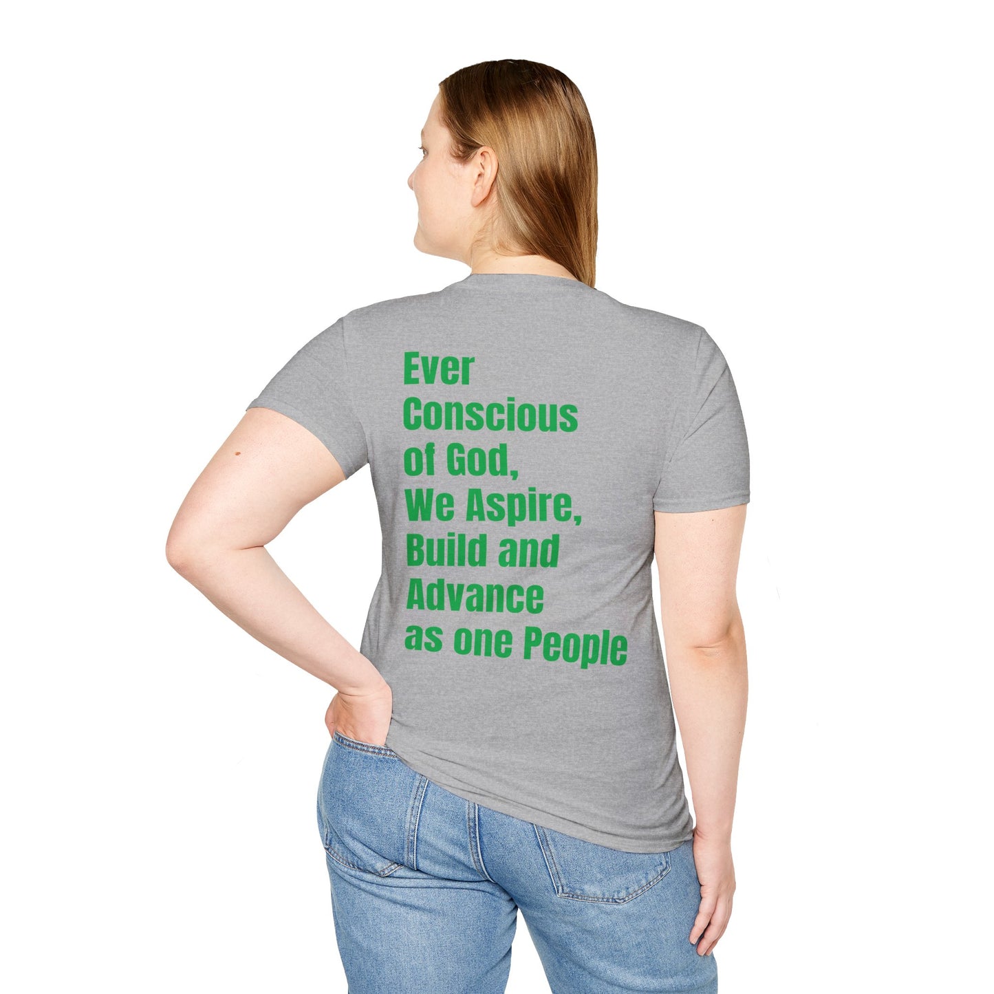 Grenada Motto Series GREEN TEXT Unisex T-Shirt