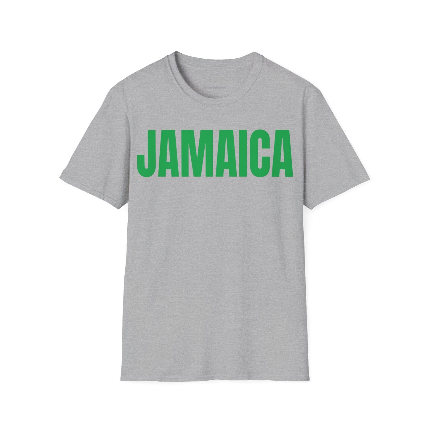 Jamaica Motto Series GREEN TEXT Unisex T-Shirt