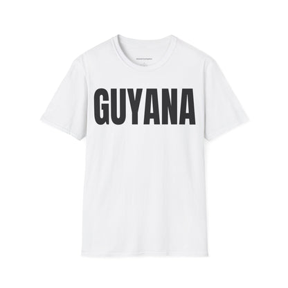 Guyana BLACK TEXT Unisex