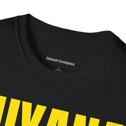 Guyana YELLOW TEXT Unisex T-Shirt