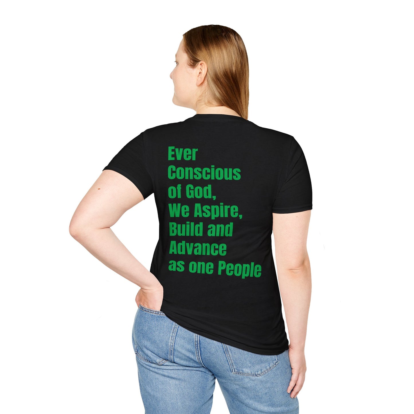 Grenada Motto Series GREEN TEXT Unisex T-Shirt