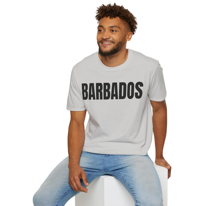 Barbados Motto Series BLACK TEXT Unisex T-Shirt