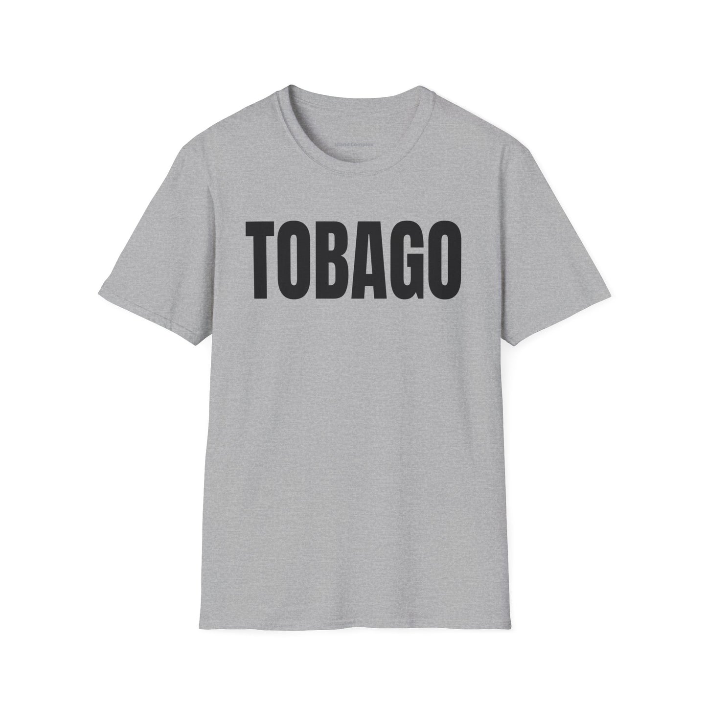 Tobago BLACK TEXT Unisex T-Shirt