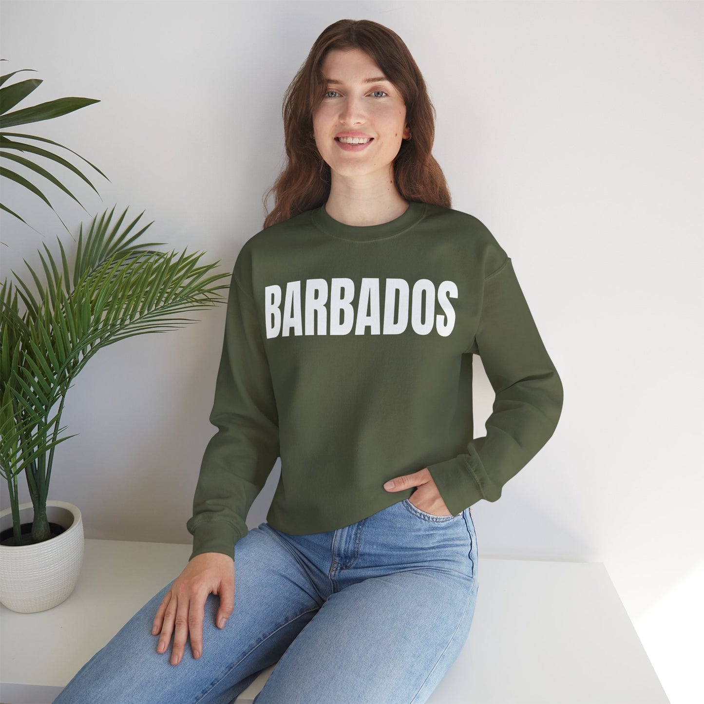 Barbados Unisex Heavy Blend™ Crewneck Sweatshirt