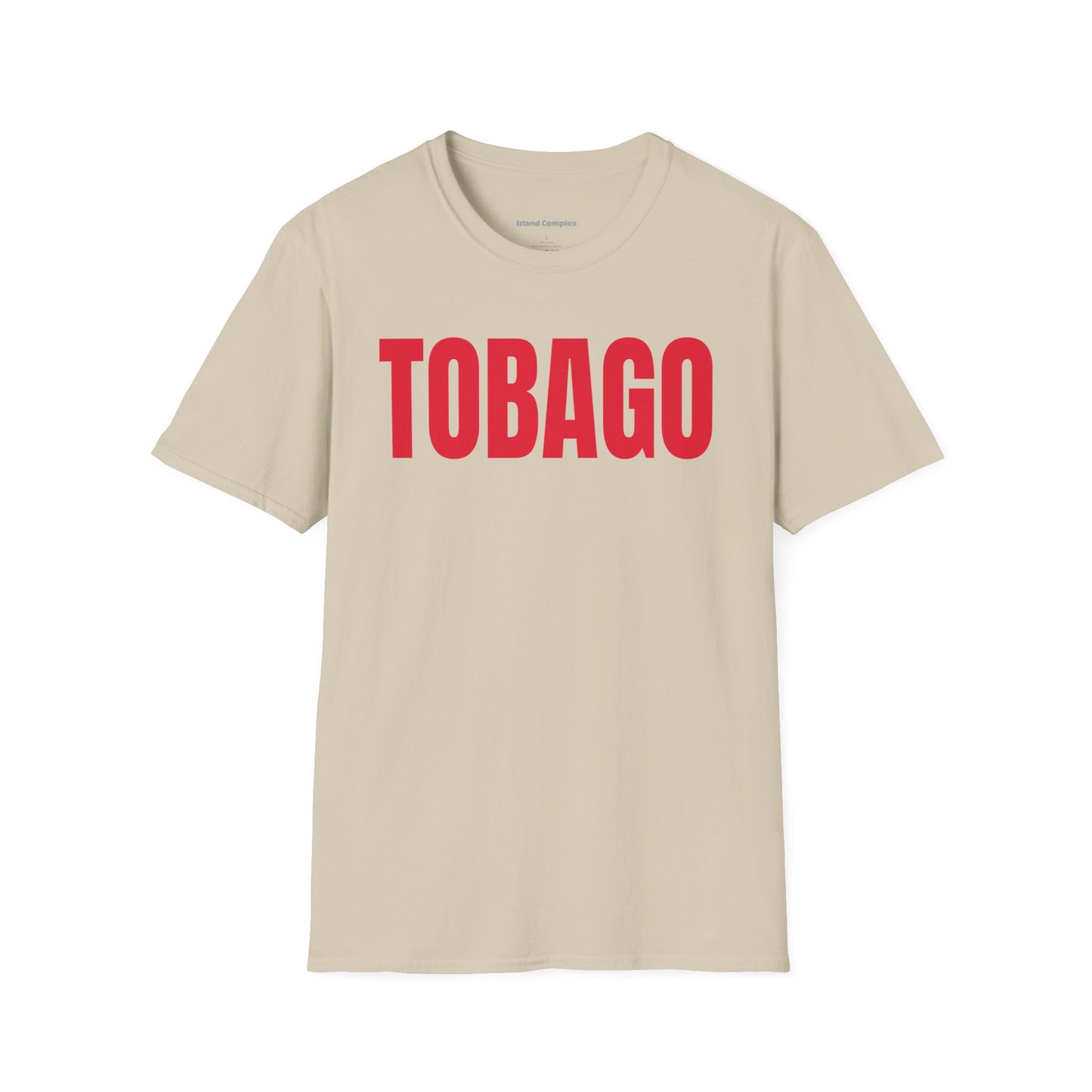 Tobago Motto Series RED TEXT Unisex T-Shirt