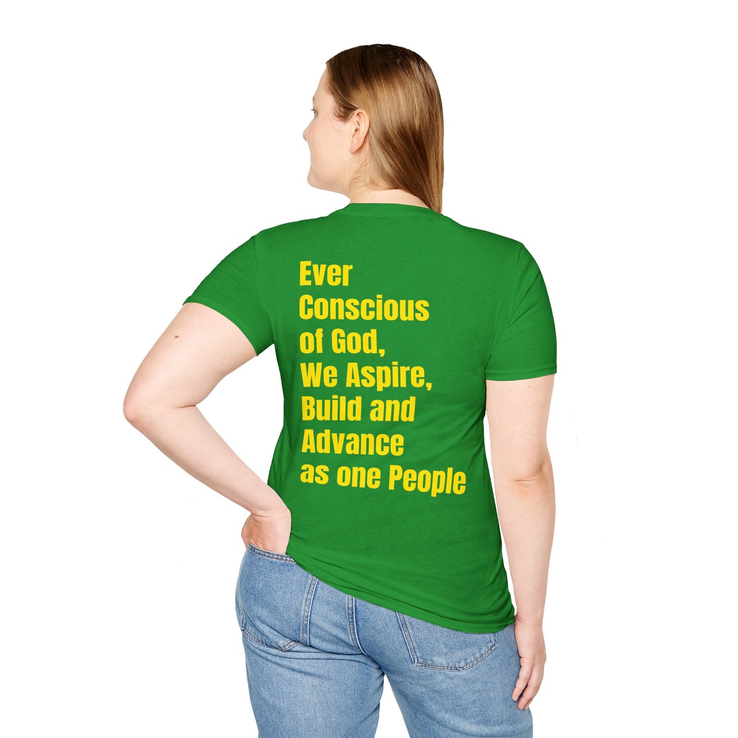 Grenada Motto Series YELLOW TEXT Unisex T-Shirt