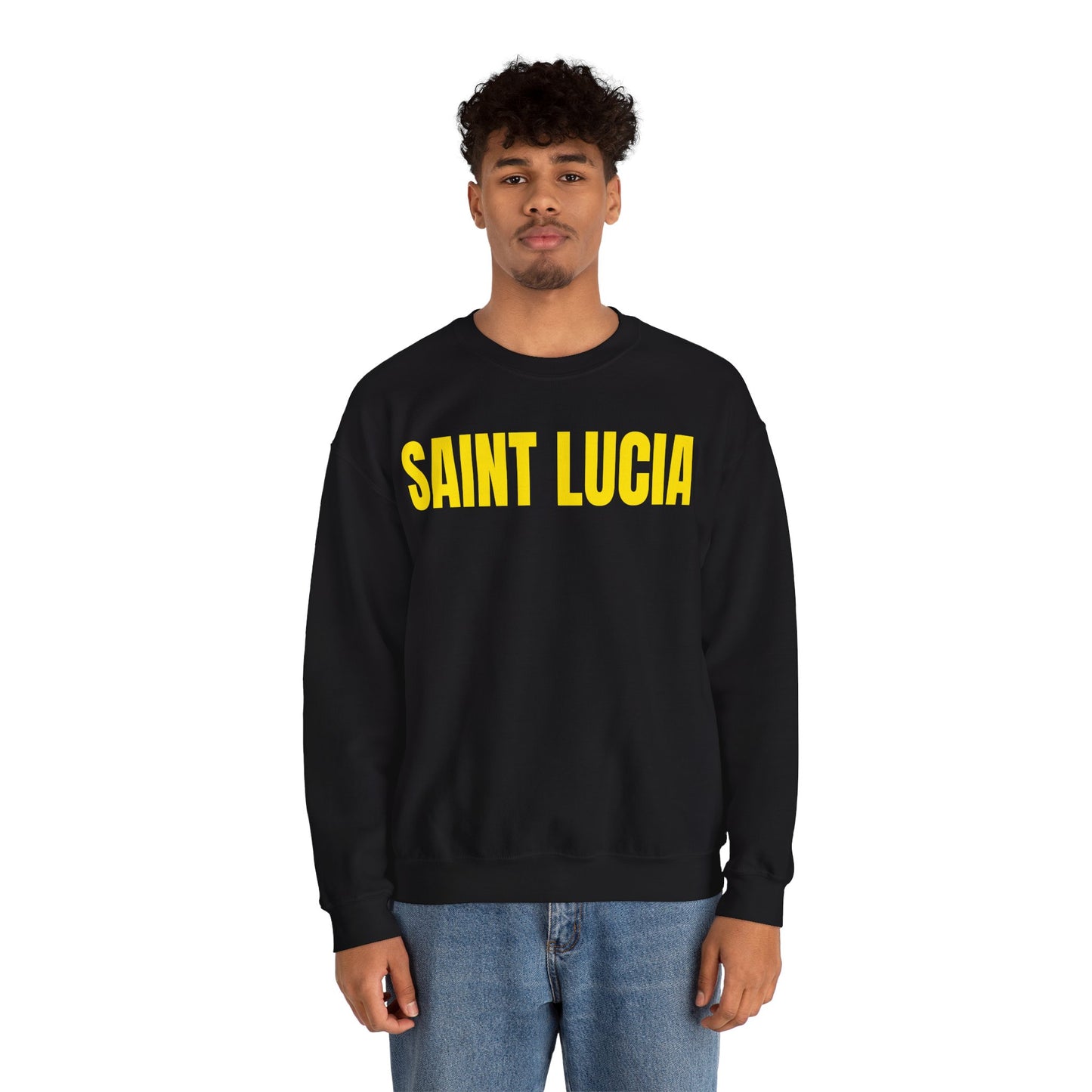 Saint Lucia Unisex Heavy Blend™ Crewneck Sweatshirt