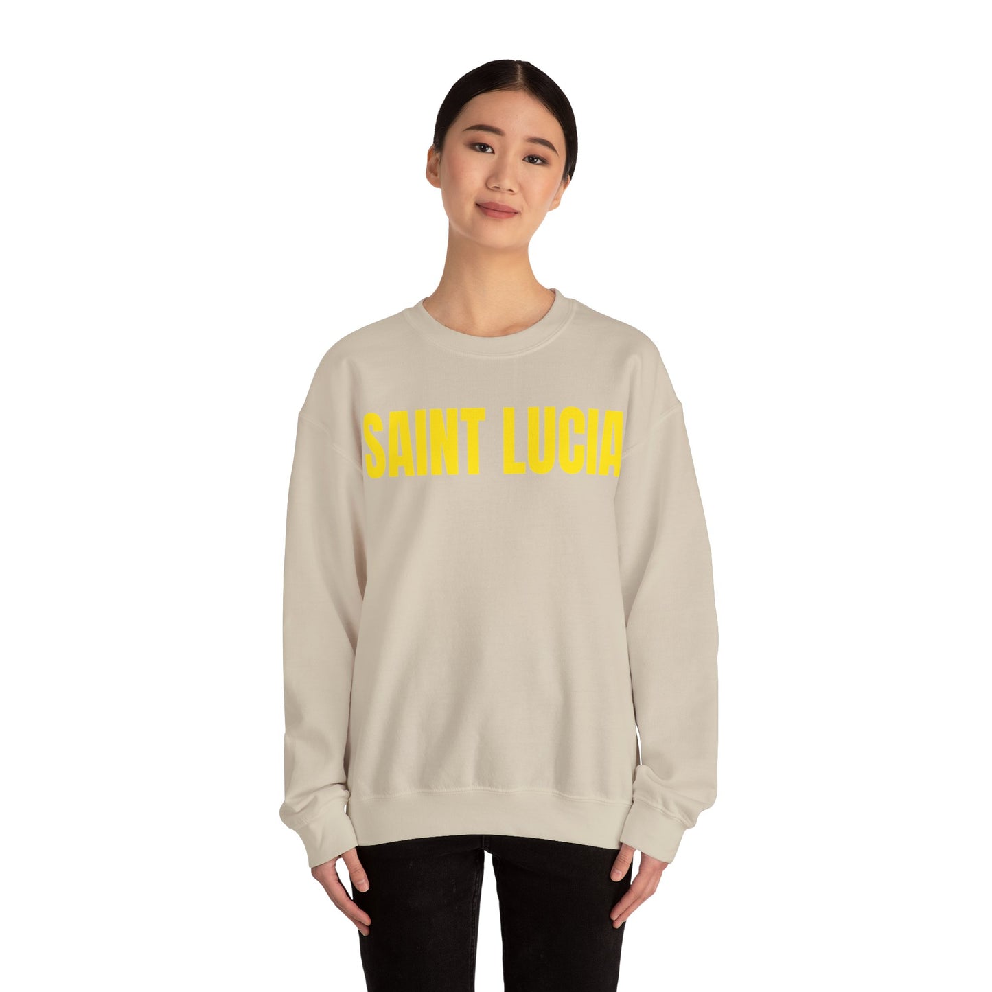 Saint Lucia Unisex Heavy Blend™ Crewneck Sweatshirt