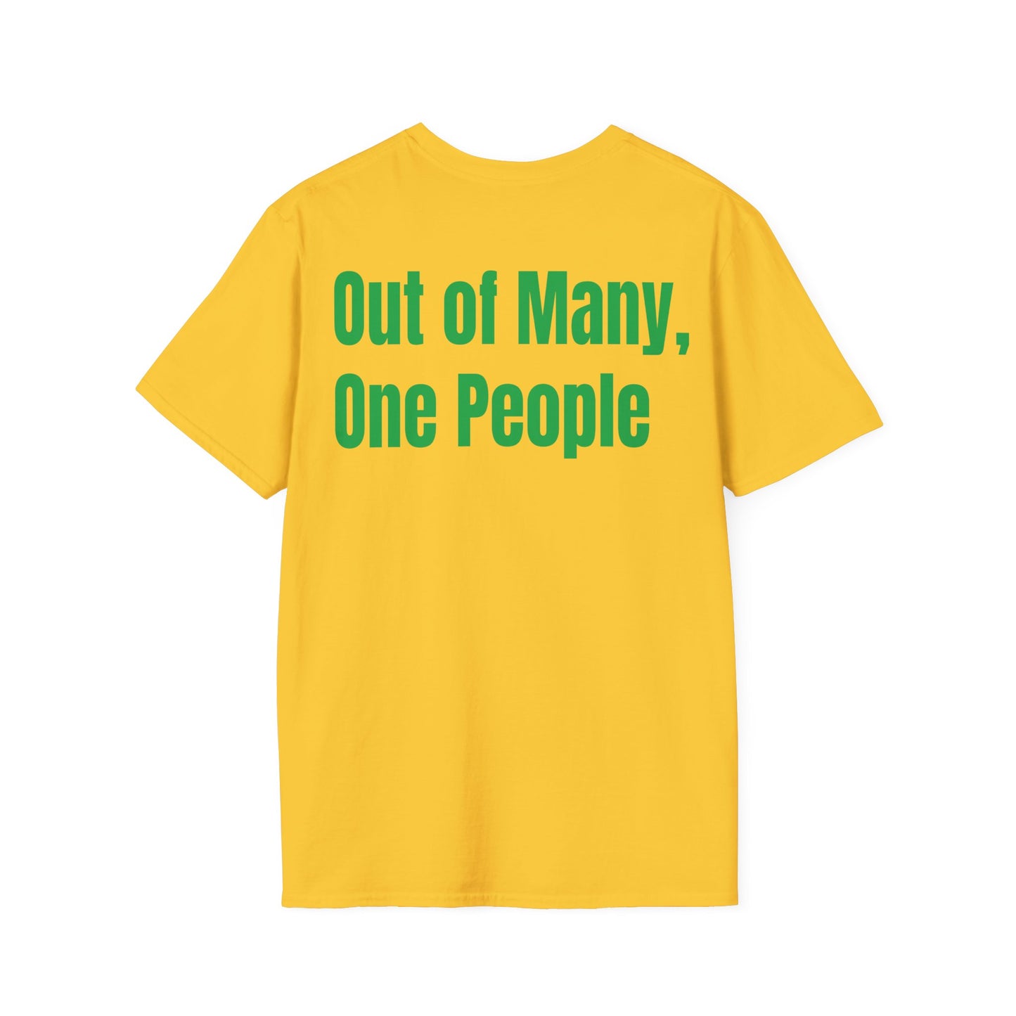 Jamaica Motto Series GREEN TEXT Unisex T-Shirt