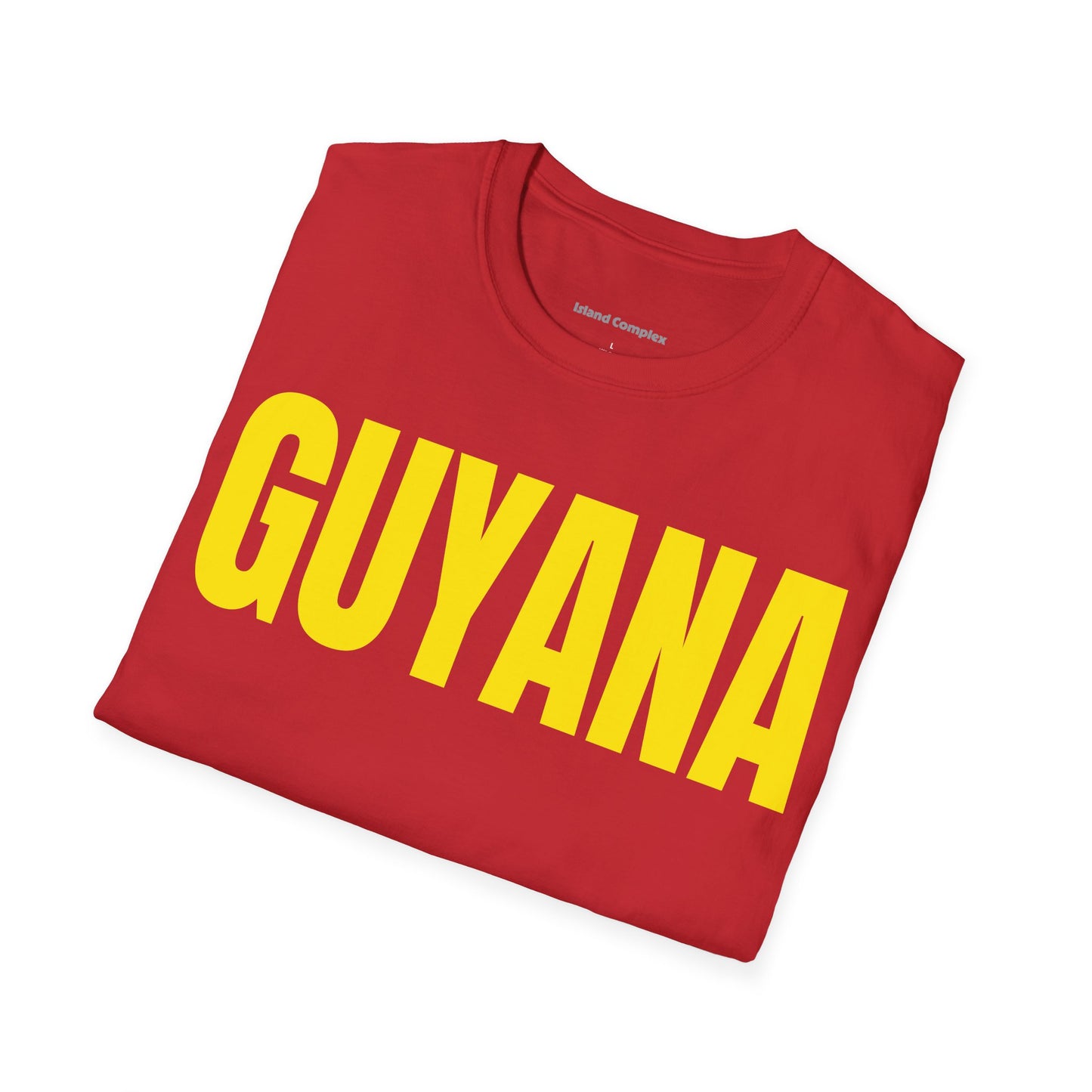 Guyana Motto Series YELLOW TEXT Unisex