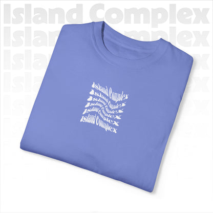 Island Complex Twisted Logo Unisex Garment-Dyed T-shirt