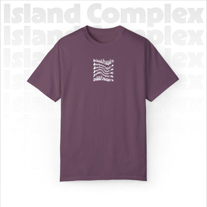 Island Complex Twisted Logo Unisex Garment-Dyed T-shirt