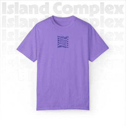 Island Complex Twisted Logo Unisex Garment-Dyed T-shirt