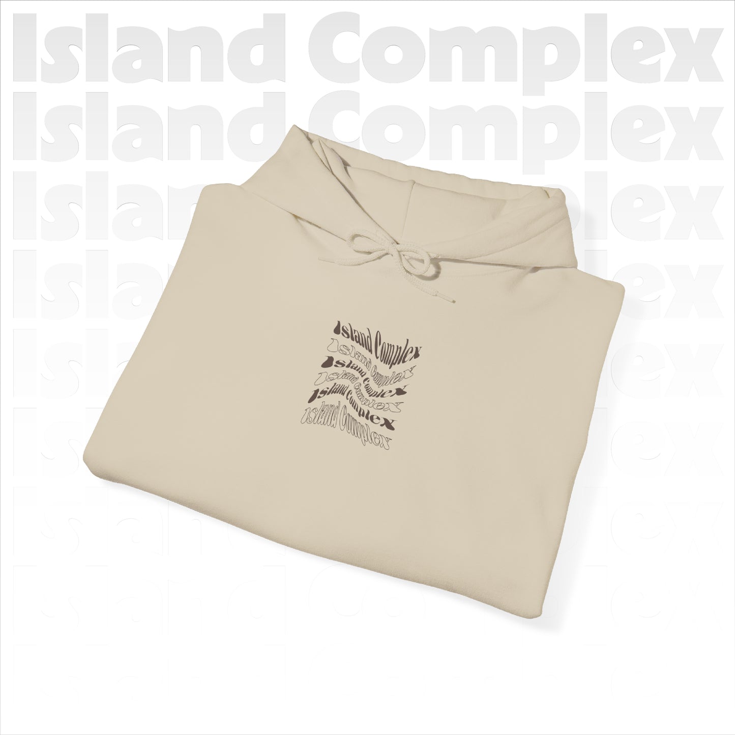 Island Complex Twisted Logo Unisex Heavy Blend™ Hooded Sweatshirt