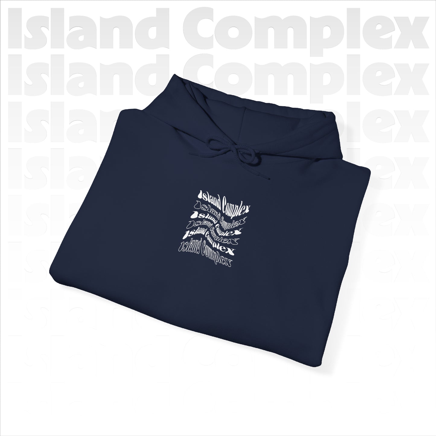 Island Complex Twisted Logo Unisex Heavy Blend™ Hooded Sweatshirt