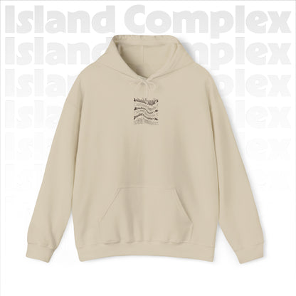 Island Complex Twisted Logo Unisex Heavy Blend™ Hooded Sweatshirt