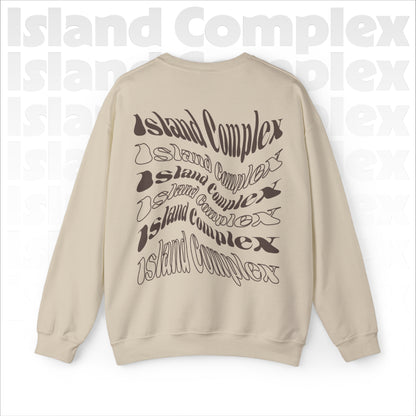 Island Complex Twisted Logo Unisex Heavy Blend™ Crewneck Sweatshirt