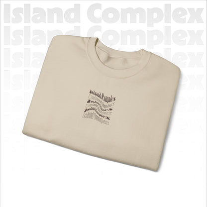 Island Complex Twisted Logo Unisex Heavy Blend™ Crewneck Sweatshirt