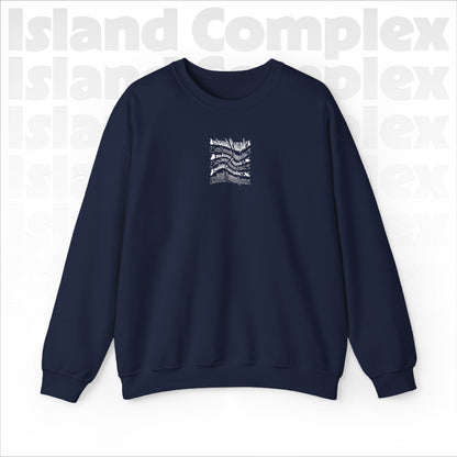 Island Complex Twisted Logo Unisex Heavy Blend™ Crewneck Sweatshirt