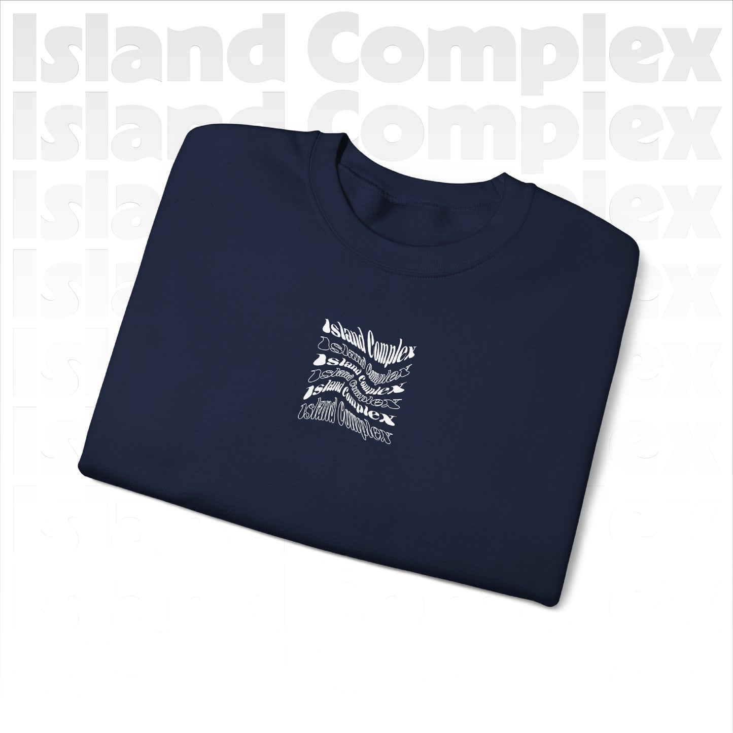 Island Complex Twisted Logo Unisex Heavy Blend™ Crewneck Sweatshirt